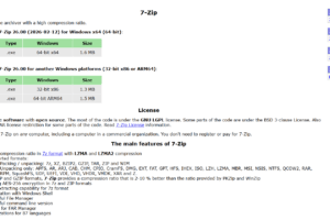 Milioudis Tech - 7-Zip 2026 interface review on Windows 11 showing 7z compression and AES-256 encryption settings.