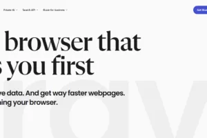 Milioudis Tech - Brave Browser 2026 dashboard review showing ad-blocking stats and Leo AI sidebar.