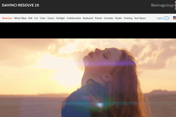 Milioudis Tech - DaVinci Resolve video editing interface and professional color grading tools.