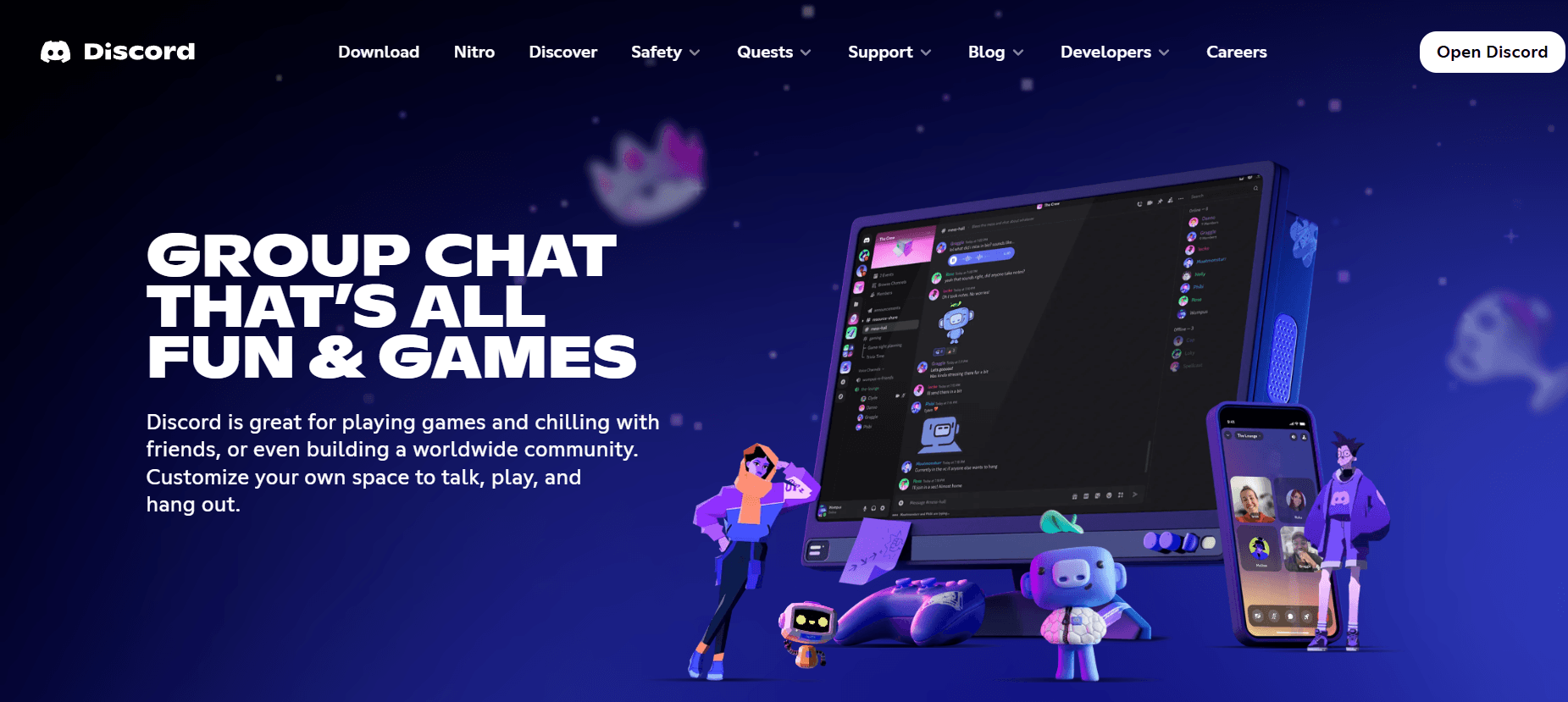 Milioudis Tech - Discord interface and community communication tools analysis.