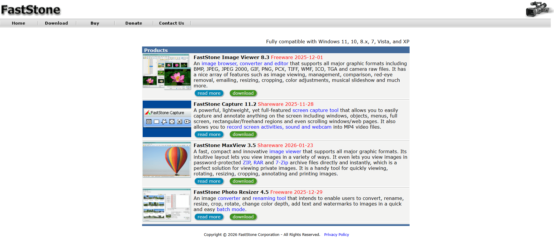Milioudis Tech - FastStone Image Viewer interface and photo management tools analysis.