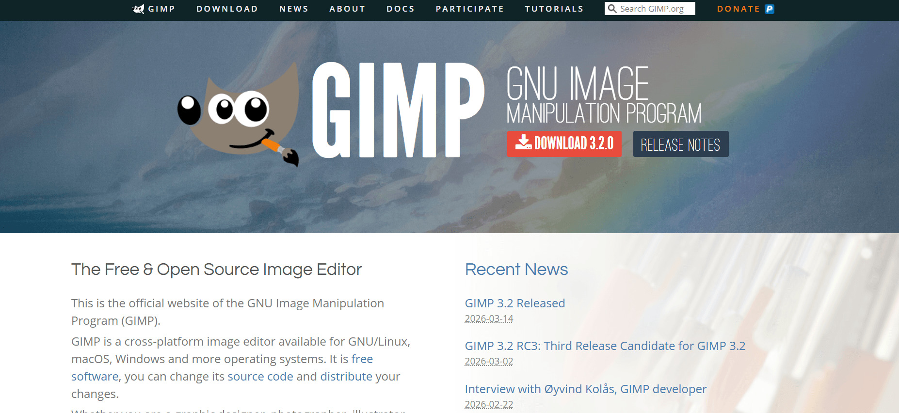 Milioudis Tech - GIMP interface and professional open-source image manipulation tools.
