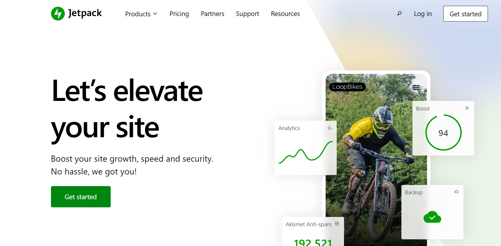 Milioudis Tech - Jetpack 2026 dashboard review showing AI content generation tools, real-time security scans, and traffic statistics.