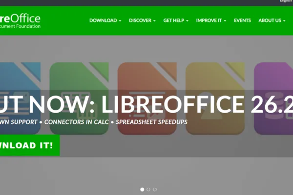 Milioudis Tech - LibreOffice suite interface and open-source office productivity tools analysis.