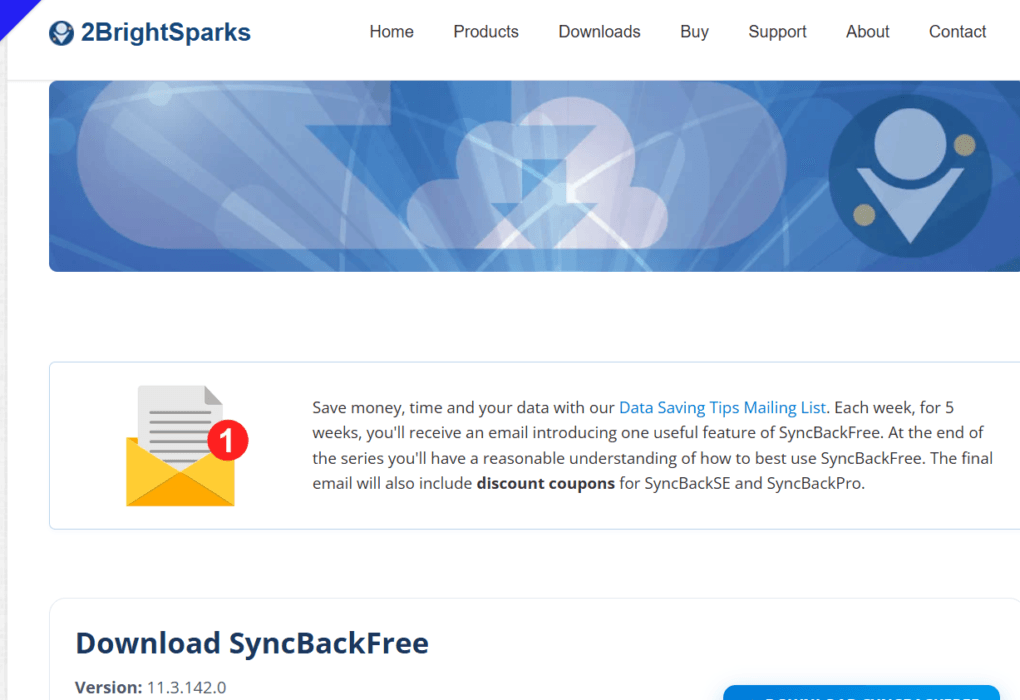 Milioudis Tech - SyncBackFree 2026 dashboard review showing backup profile creation and network drive synchronization settings.